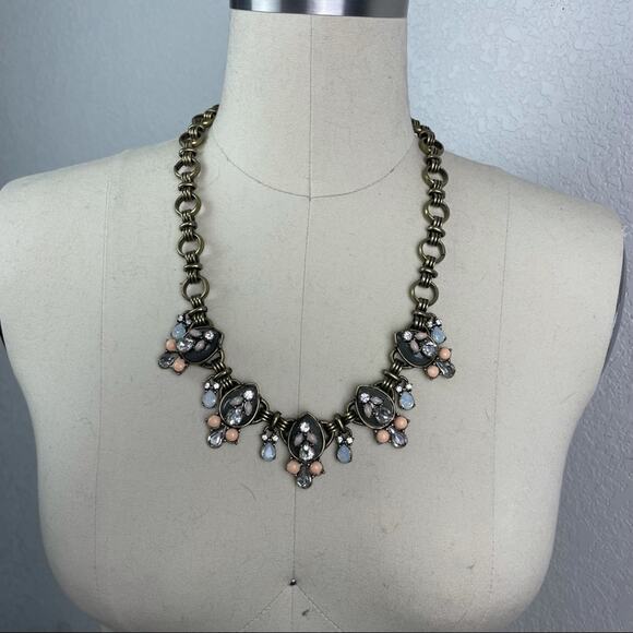 MYTHOLOGIE Charcoal Statement Necklace - Picture 5 of 7